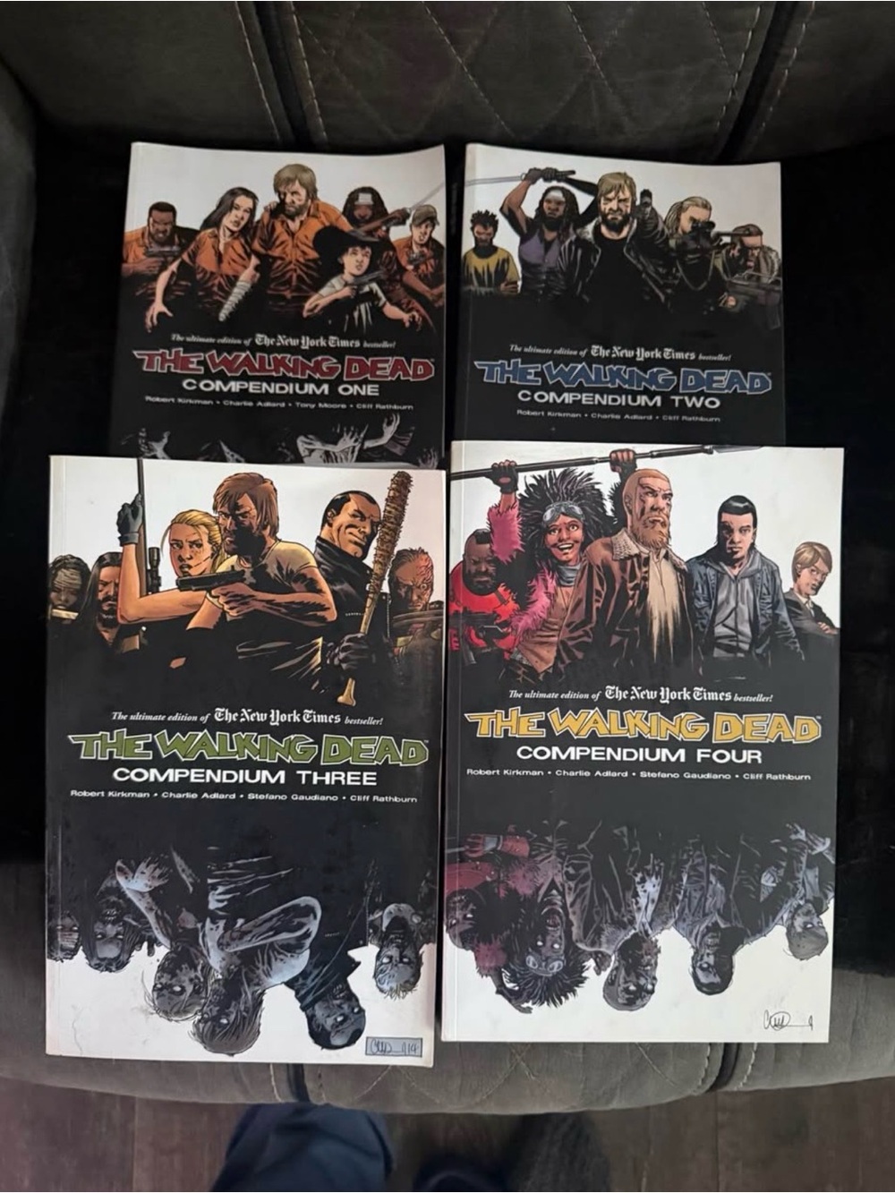 All 4 The Walking Dead Compendiums